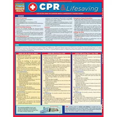 CPR AND LIFESAVING - New (SKU: 14346996)