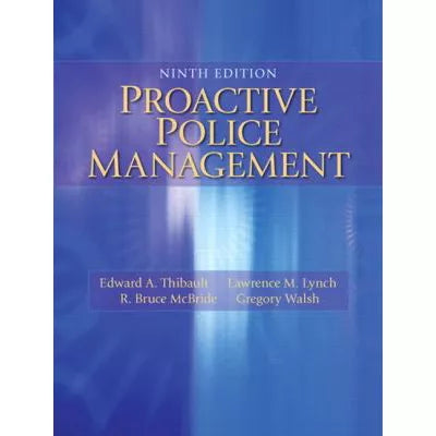 Proactive Police Management