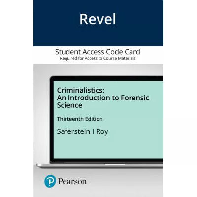 Revel for Criminalistics: An Introduction to Forensic Science -- Access Card