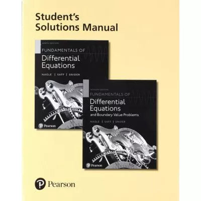Fund of Differential Equations &amp; Fund of Diff &amp; BVP etc SSM