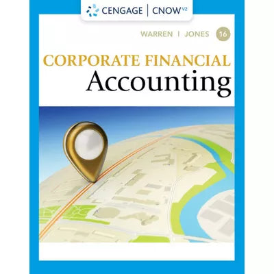 CNOWv2 for Warren/Jones Corporate Financial Accounting, 1 term Instant Access