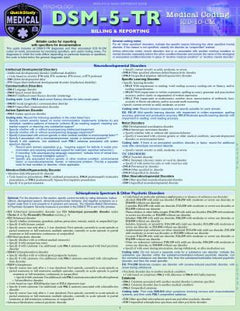 DSM-5-TR Medical Coding updated