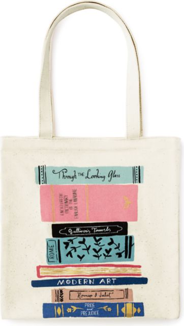 CANVAS TOTE STACK OF CLASSICS
